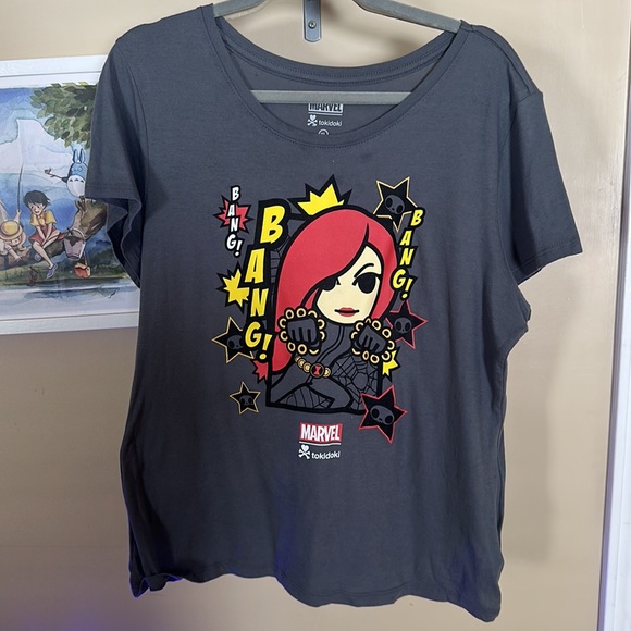 Tokidoki x Marvel Black Widow Tee - Picture 2 of 3